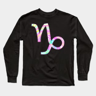 PSYCHEDELIC CAPRICORN Long Sleeve T-Shirt